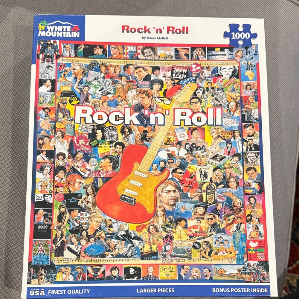 White Mountain Rock 'n Roll Puzzle - 1000 Pieces